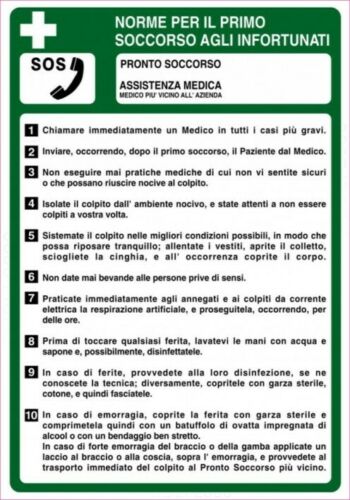 ADESIVO NORMATIVA DI EMERGENZA 